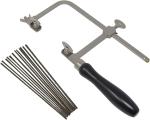 German Style Jeweler's Saw Frame + 144 Blades