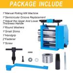 Four-in-One Manual Jewelry Rolling Mill Tool