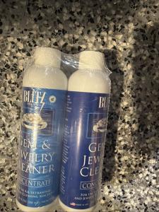 BLITZ Jewelry Cleaning Solution for Ultrasonic Cleaners