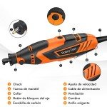 Vastar 135W Rotary Tool with 212 Accessories