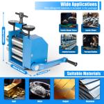 75mm Manual Jewelry Rolling Mill Machine