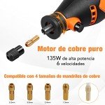 Vastar 135W Rotary Tool with 212 Accessories
