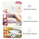 Professional Jewelry Saw Kit, Curved Jewelers Saw Frame Set, Jewelers Making Tools, with 144 Jewelry Saws Blades for Metal Wood Plastic