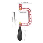 Professional Jewelry Saw Kit, Curved Jewelers Saw Frame Set, Jewelers Making Tools, with 144 Jewelry Saws Blades for Metal Wood Plastic