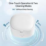 Professional 230ml Ultrasonic Jewelry Cleaner Machine Rings Watches Glasses Pro 