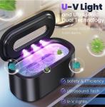 Ultrasonic Jewelry Cleaner Machine, 350ml Jewelry Cleaner with 2 Time Settings