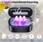 Ultrasonic Jewelry Cleaner Machine, 350ml Jewelry Cleaner with 2 Time Settings