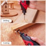 Rotary Tool Kit with 110 Accessories - Versatile