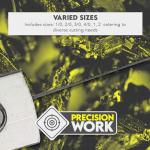 144-Piece Jeweler's Piercing Saw Blade Set