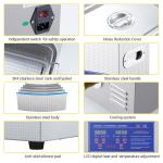 3.2L Professional Ultrasonic Jewelry Cleaner 120W