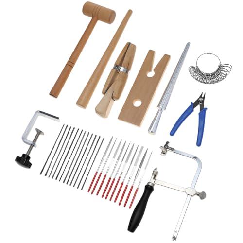 Jeweler's Tool Set with Saw, Blades, and More