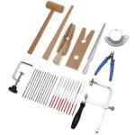 Jeweler's Tool Set with Saw, Blades, and More