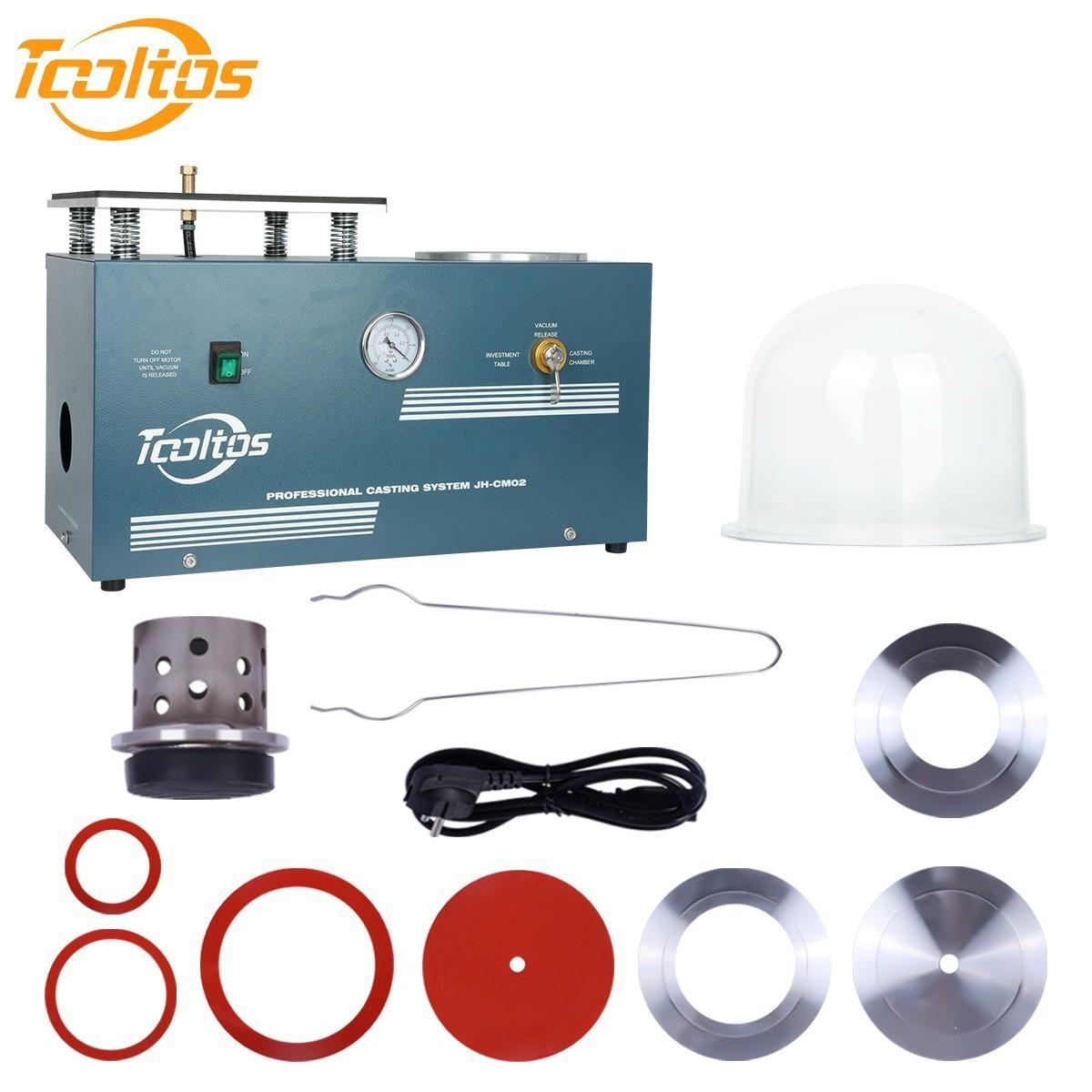 Tooltos 2L Jewelry Vacuum Investing Casting Machine