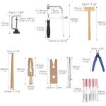 Jeweler's Tool Set with Saw, Blades, and More