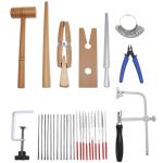 Jeweler's Tool Set with Saw, Blades, and More