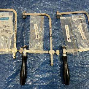 German Style Jewelers Saw Frames with 30 Blades