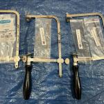 German Style Jewelers Saw Frames with 30 Blades