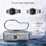 450ml Ultrasonic Jewelry Cleaner with 4 Settings