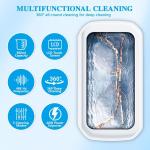 650ML Ultrasonic Jewelry Cleaner with Timer