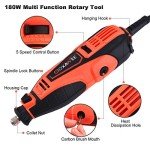 GOXAWEE Rotary Tool Kit with 181 Accessories