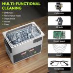 3L Ultrasonic Cleaner with Eco Mode for Fast Cleaning