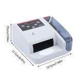 Portable Cash Counter with Counterfeit Detection and LCD