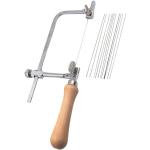 Mini U-Shaped Jewelry Saw Frame with 12 Blades