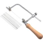 Mini U-Shaped Jewelry Saw Frame with 12 Blades