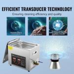 10L Ultrasonic Jewelry Cleaner with Digital Timer