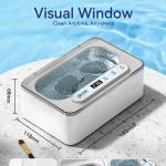 Jewelry Ultrasonic Cleaner with Dual Modes 48KHz
