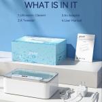 Jewelry Ultrasonic Cleaner with Dual Modes 48KHz