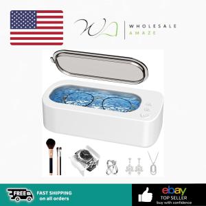 OSLTWI Ultrasonic Jewelry Cleaner Machine: 48KHz Ultra Sonic Cleaner for Jewelry