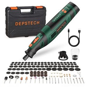 Cordless Rotary Tool Kit with 124 Accessories