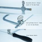 Jeweler's Saw Frame Kit with 12 Blades