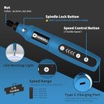 HARDELL Mini Cordless Rotary Tool with Accessories