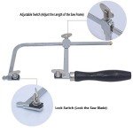 Adjustable Jeweler's Saw Frame with 144 Blades
