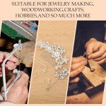 3-in-1 Jeweler's Saw Set with Blades & Clamp