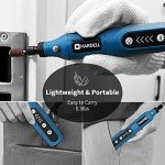 HARDELL Mini Cordless Rotary Tool with Accessories