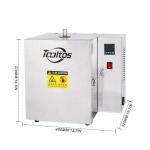 TOOLTOS 1500W Jewelry Casting Furnace with Temperature Control
