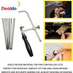 Professional Jeweler's Saw Kit with 144 Blades