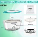 Uten Ultrasonic Jewelry Cleaner with Digital Timer