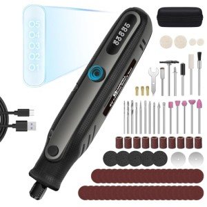Cordless 4V Rotary Tool Kit with 86 Accessories