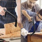 JIMIHOME 12" Hand Saw Set with Blades