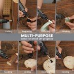 Cordless 4V Rotary Tool Kit with 86 Accessories