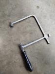 Adjustable Jewelers Saw Frame with Wooden Handle
