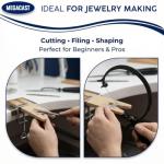 Jeweler's Saw Frame Set with Blades and Clamp