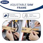 Jeweler's Saw Frame Set with Blades and Clamp