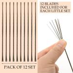 Adjustable 3-in-1 Jeweler's Saw Set with Blades