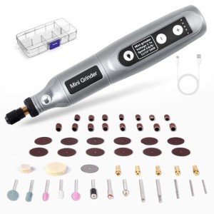 Cordless Mini Rotary Tool Kit with 50 Accessories