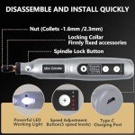 Cordless Mini Rotary Tool Kit with 50 Accessories